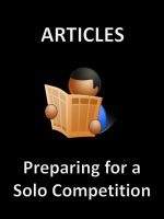 Preparing for a Solo Competition
